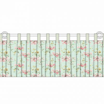 地中海儿童房窗帘帘头