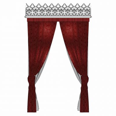 欧式法式民族窗帘