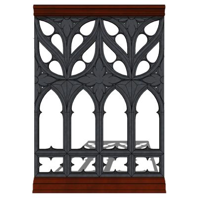 欧式法式伊斯兰建筑别墅窗