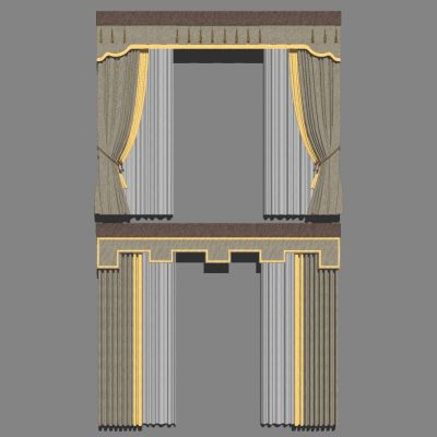 新中式布艺窗帘