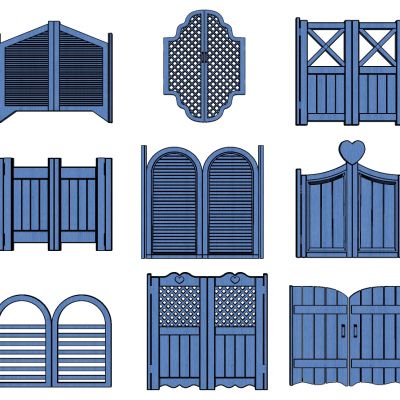 地中海酒吧门定制门