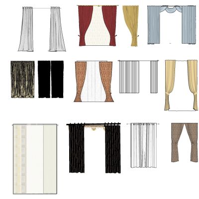 现代欧式窗帘