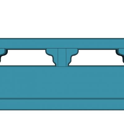 中式玉石石材栏杆桥