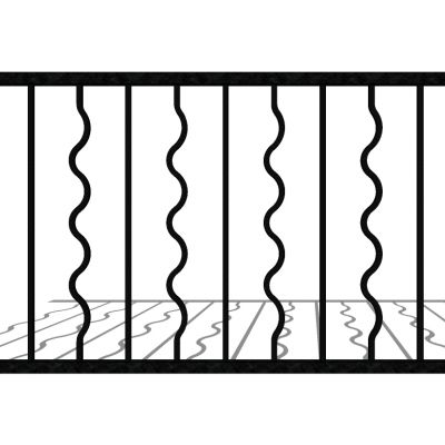 欧式铁艺栏杆护栏扶手