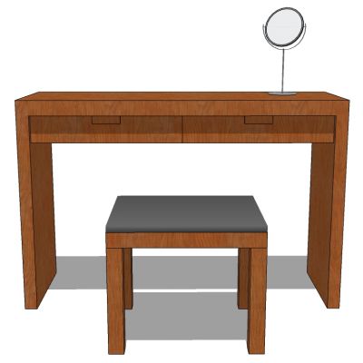 北欧现代梳妆桌台写字台