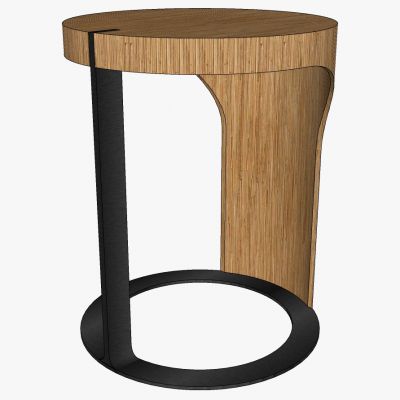 北欧现代边几圆几角几灯几