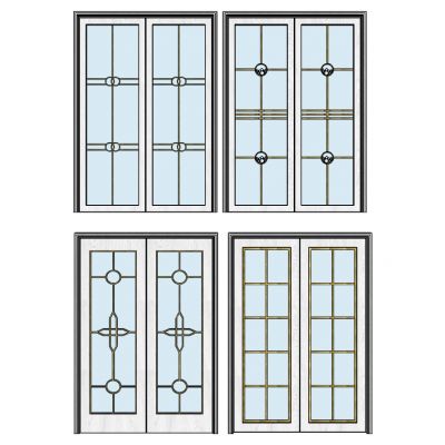 现代双开门组合