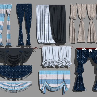 欧式罗马帘布帘窗帘