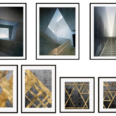 简欧式抽象挂画