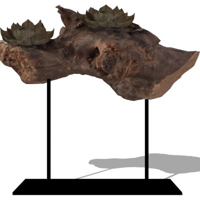 新中式木头疙瘩根雕雕塑饰品摆件