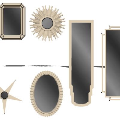 欧式法式现代古典装饰镜子镜框画框