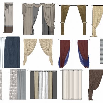 欧式现代窗帘