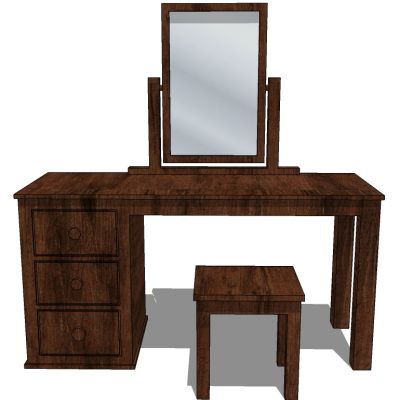 欧式美式法式梳妆台化妆台