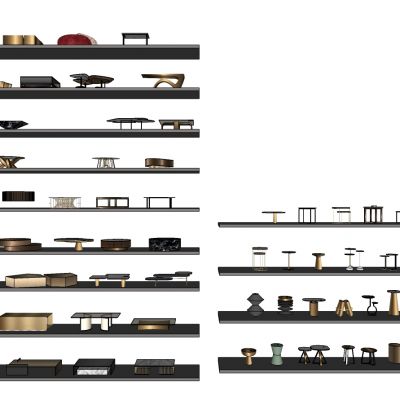 现代中式实木茶几茶桌椅