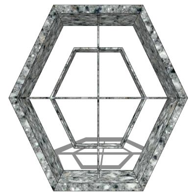 中式景窗花窗花格