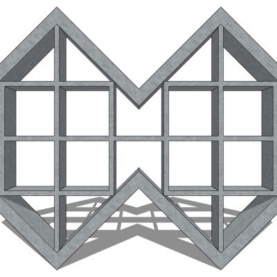 中式景窗花窗花格