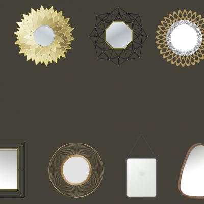 圆形欧式法式现代古典装饰镜子镜框画框