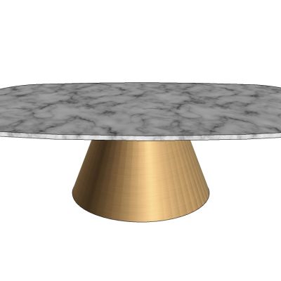 现代新中式简欧式轻奢金属茶几