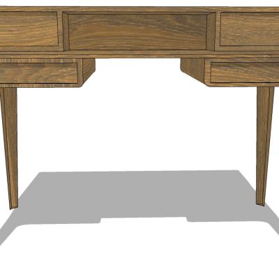 北欧现代梳妆桌台写字台