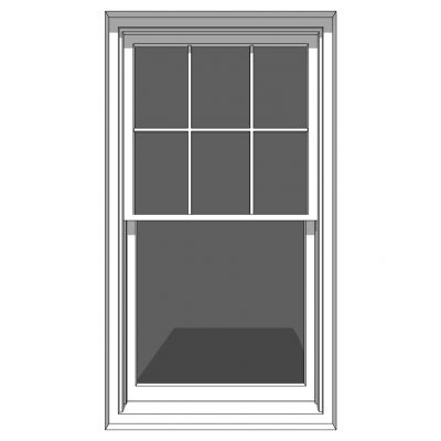 现代建筑阳台窗户