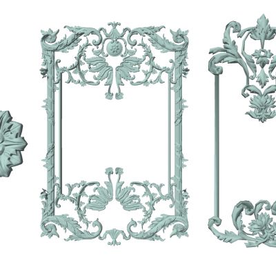 欧式雕花构件欧式法式石膏雕花