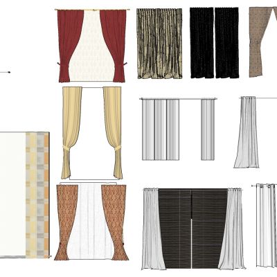 现代窗帘简欧式窗帘百叶帘