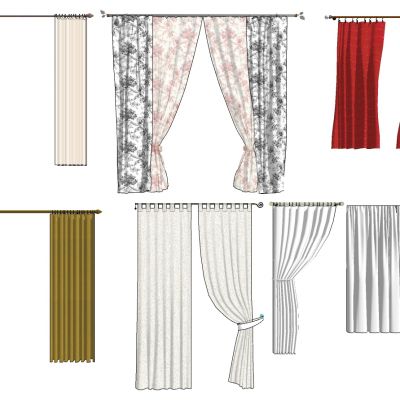 现代窗帘