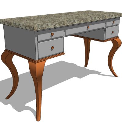 欧式美式法式梳妆台化妆台