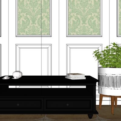 新中式茶室实木茶几边几圆几茶桌椅