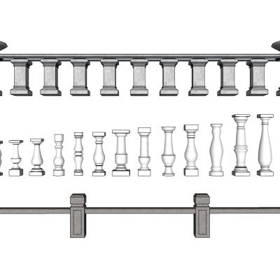 欧式石材栏杆护栏宝瓶栏杆