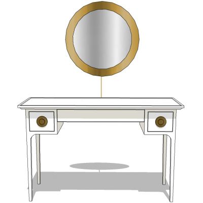 新古典欧式化妆台