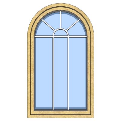 欧式建筑别墅窗