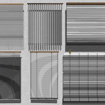 现代办公百叶窗帘