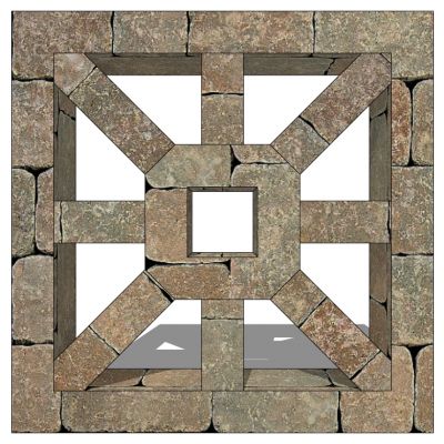 中式景窗花窗花格