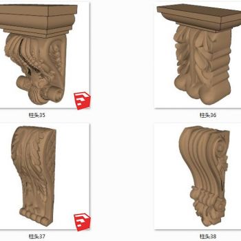 欧式建筑构件欧式柱头