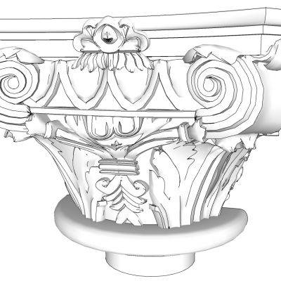 欧式建筑构件欧式柱头