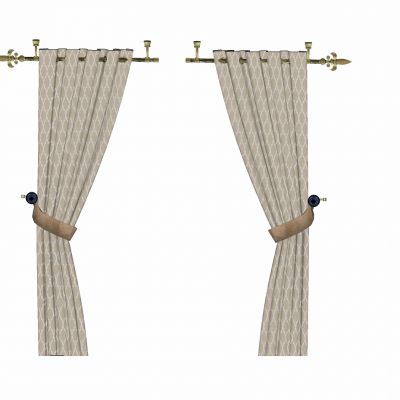 欧式窗帘窗帘杆