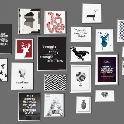 地中海儿童房欧式装饰画挂画