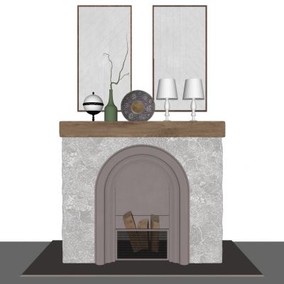 欧式法式美式壁炉火炉