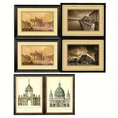 欧式美式装饰挂画相框画框