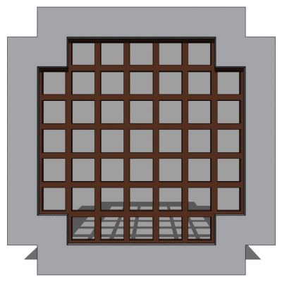 中式景窗花窗花格