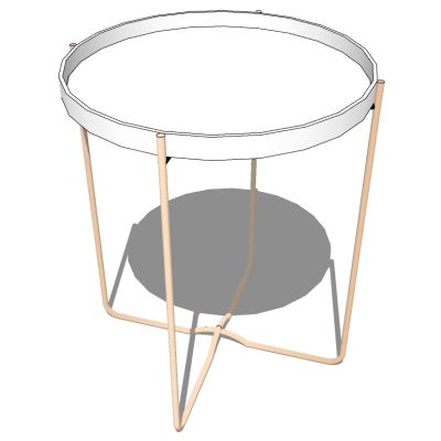 北欧现代边几圆几灯几