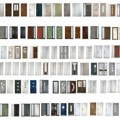 现代卧室门合集