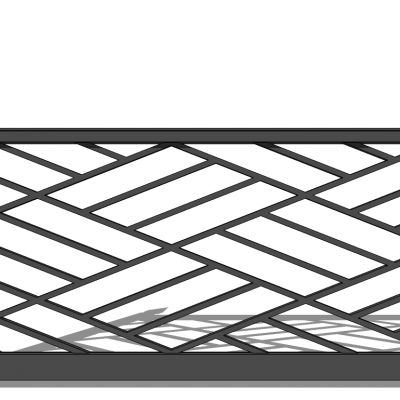 中式铁艺栏杆护栏扶手