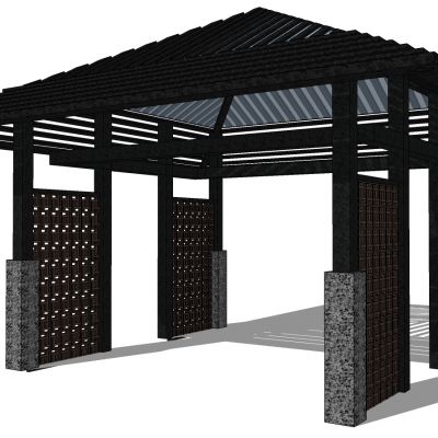 新中式亭子凉亭