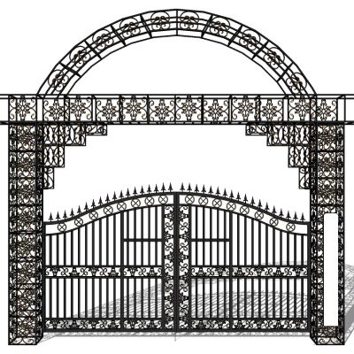 欧式铁艺大门