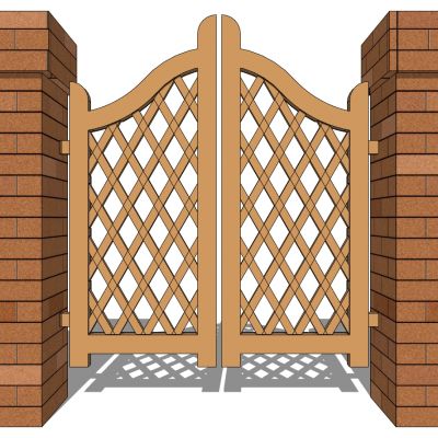 欧式铁艺庭院别墅大门