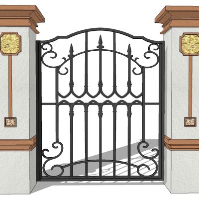 欧式铁艺大门