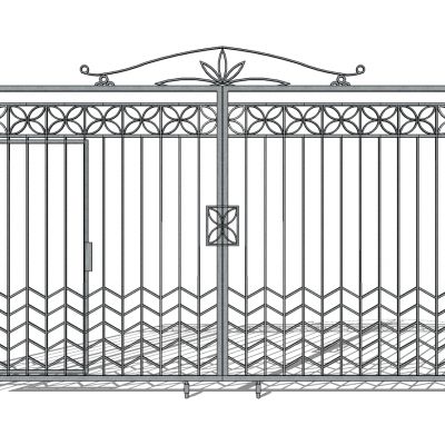 欧式铁艺大门