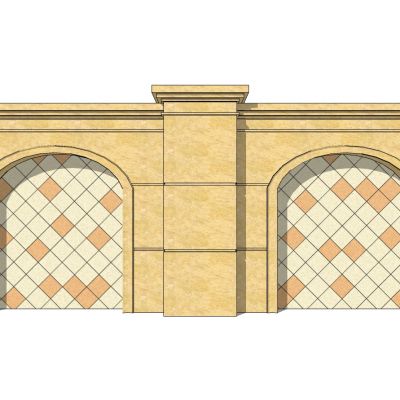 欧式法式弧形背景墙壁灯